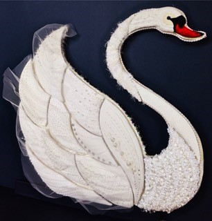 Crystal swan logo